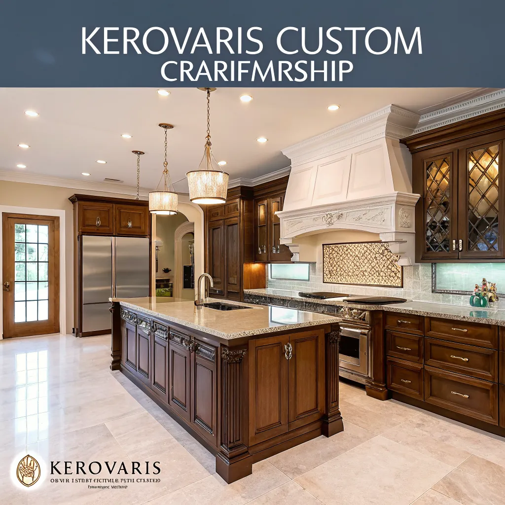 KEROVARIS custom kitchen craftsmanship