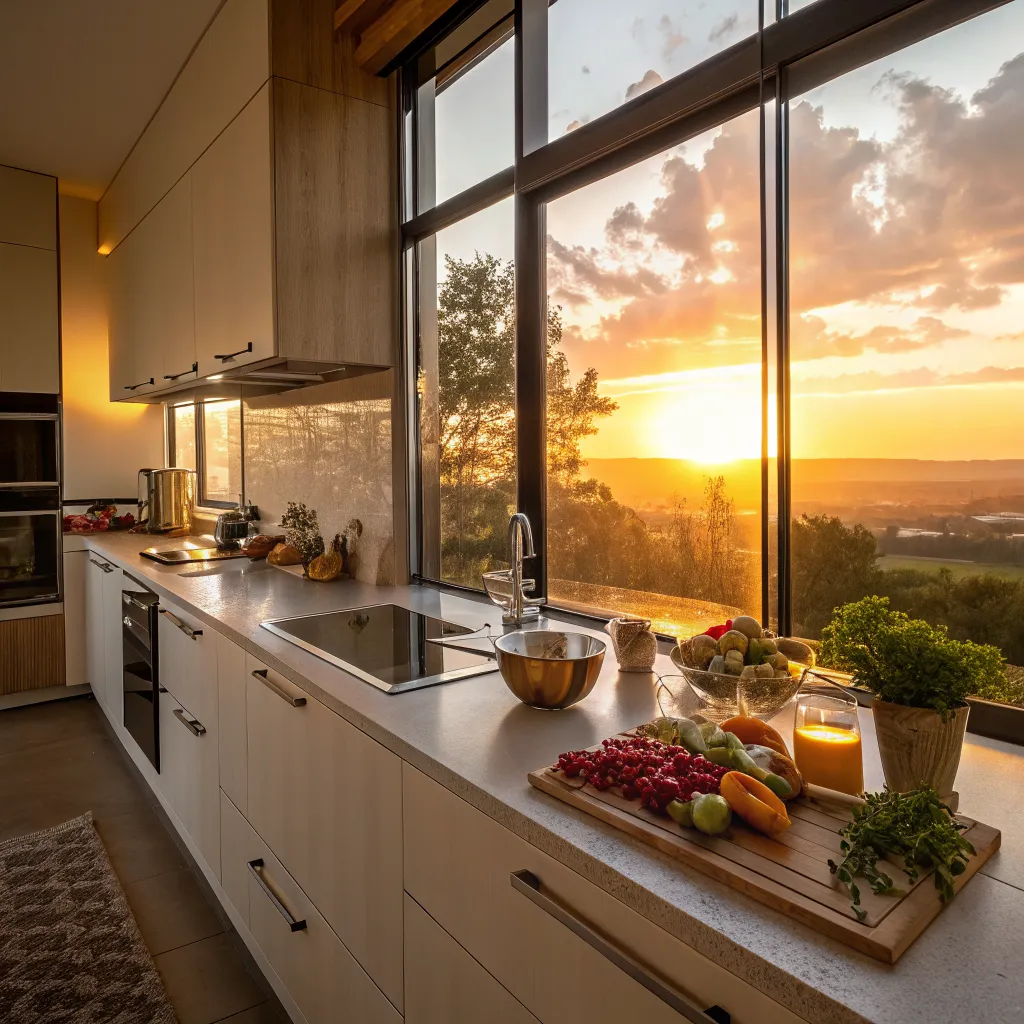 Sunset Harmony Kitchen